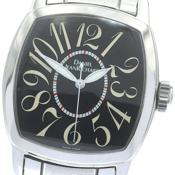DANIEL JEANRICHARD TV screen 24006.01.5480.1 black Dial Automatic Men's - Picture 9 of 12